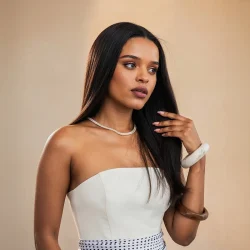 פאה אירופאית ייבוש טבעי שחור חלק