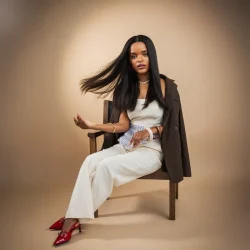 ⁦פאה אירופאית ייבוש טבעי שחור חלק⁩ – תמונה ⁦4⁩