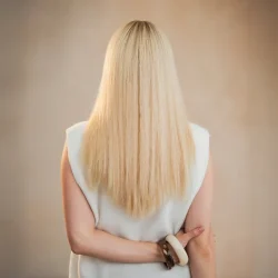 ⁦פאה אירופאיות ייבוש טבעי בלונד גוונים⁩ – תמונה ⁦3⁩